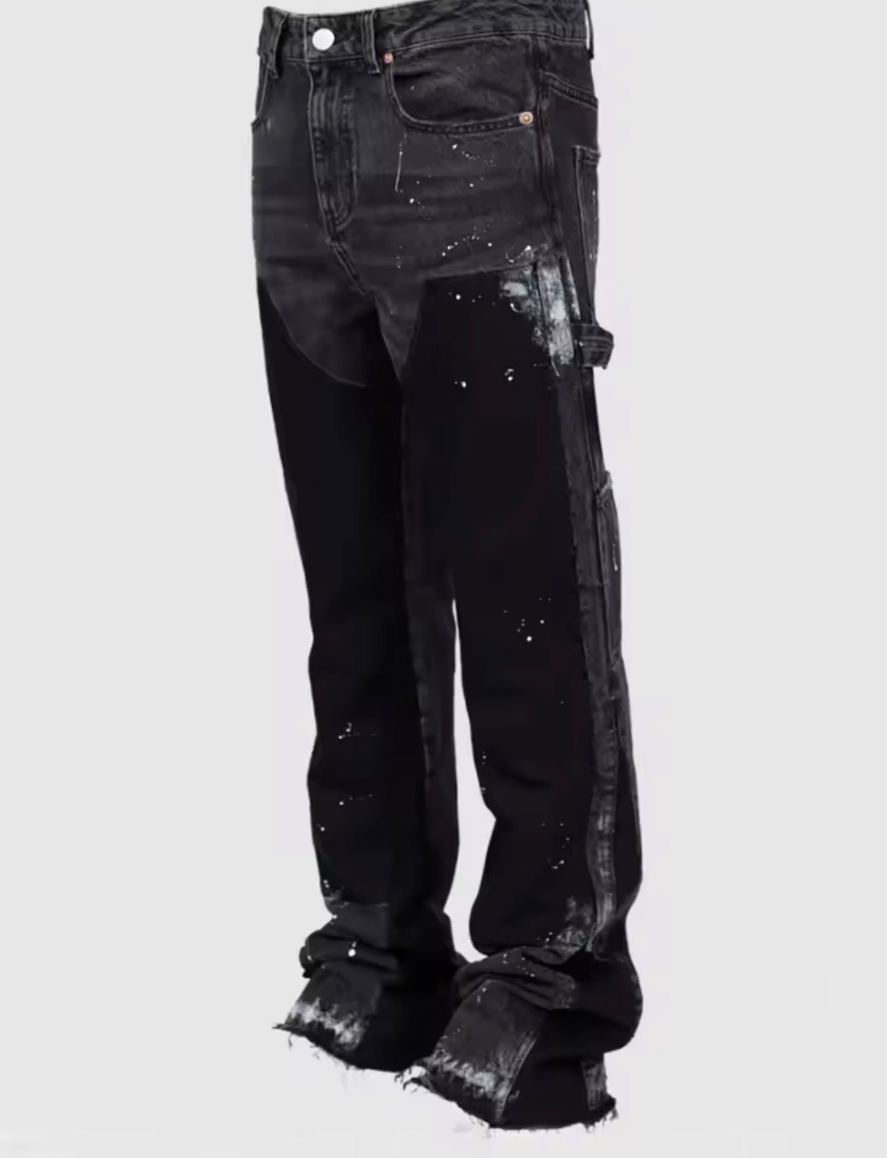 Oversized wide jeans