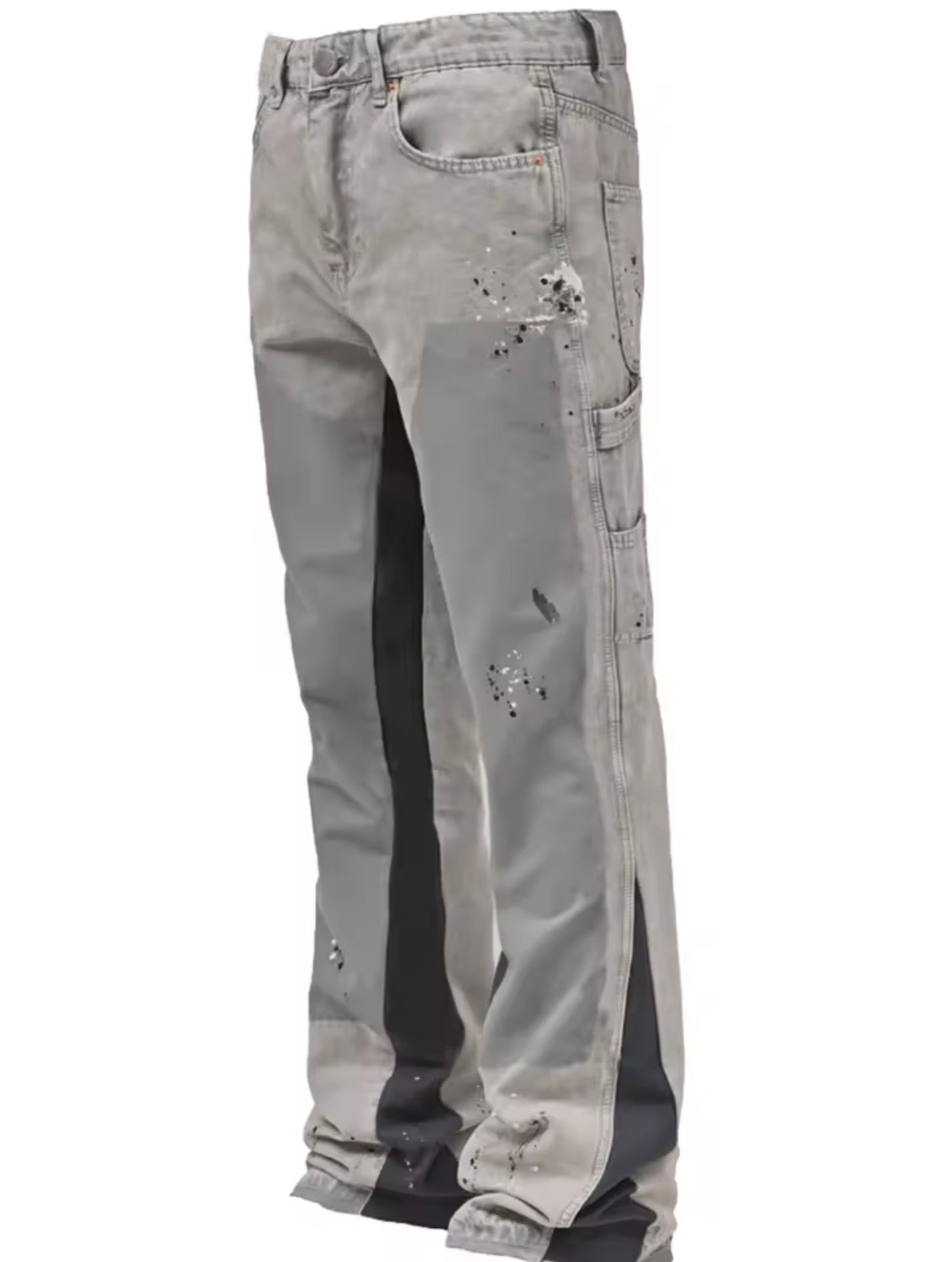 Oversized wide jeans
